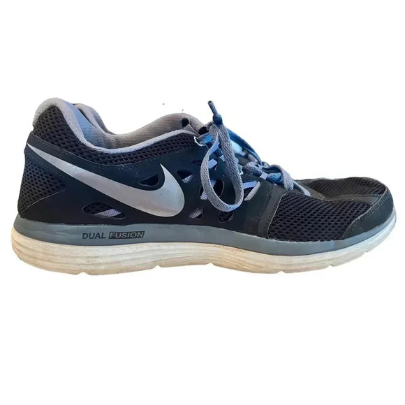 NIKE DUAL FUSION LITE RUNNING SHOES MENS 9.5 - Picture 1 of 7